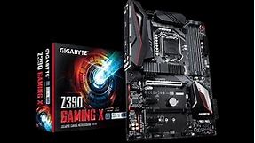 Gigabyte Z390 GAMING X Motherboard Unboxing and Overview