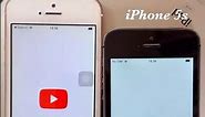 iPhone 5s vs iPhone se 2016 - youtube Shorts