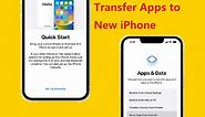 How to Transfer Apps from iPhone to iPhone in 5 Ways