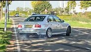 BMW M5 E39 with Supersprint Exhaust - Accelerations And POWERSLIDES!