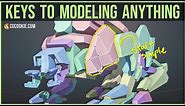 6 key principles for 3D modeling