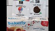 Bakerly Strawberry Petit Cake and Project 7: Rainbow Ice & Thin Mints Gourmet Gum Review