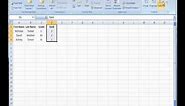How to create collapsible rows in Excel