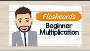 Multiplication Flashcards (Beginner) | Elementary Math with Mr. J