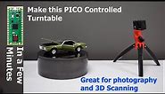 Lets Make A Photography/3D Scanner Turntable