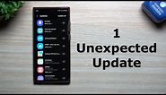 New Samsung Updates, But 1 UNEXPECTED Taking Us Into The FUTURE