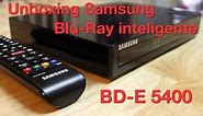Unboxing Samsung Blu-Ray modelo BD-E5400 - Tour y Primeras impresiones