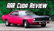 Driving a 1-of-47 Panther Pink 1970 Plymouth AAR Cuda
