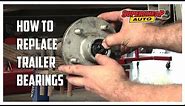 How to - Replace Trailer Wheel Bearings // Supercheap Auto