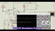 (Demo) SG3525 Pulse width modulation controller IC Proteus Simulation