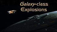 Star Trek: Galaxy-class Explosions