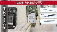 How to disassemble 📱 Huawei Ascend G700 Take apart Tutorial