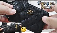 Chanel First Purchase | Classic Zipped Coin Purse | Comparison with YSL Wallet