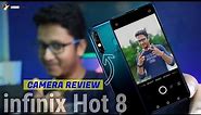 Infinix Hot 8 Camera Review with Pros And Cons | Portrait Shorts with Aperture Control | Data Dock