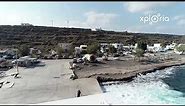 Thirasia harbour, Santorini Island, Greece 2018.09 video