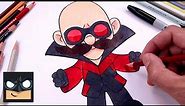 How To Draw Dr.Robotnik | Sonic 2 Draw & Color Tutorial