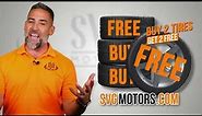 SVG Motors gives you 2 FREE TIRES