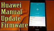 Huawei Manual Update [ For all Huawei ]