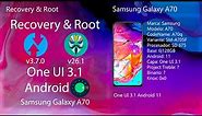 Recovery y Root One UI 3.1 Android 11 - Samsung Galaxy A70