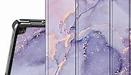 Fintie Slim Case for Kindle Fire HD 8 & Fire HD 8 Plus Tablet (12th Generation 2022 & 10th Generation 2020 Release) - Ultra Lightweight Slim Shell Stand Cover with Auto Wake/Sleep, Lilac Marble