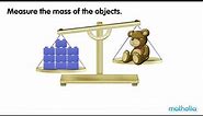 Measuring Mass (Non-standard Units)