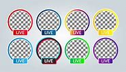 Facebook Live Icon Vector Art, Icons, and Graphics for Free Download
