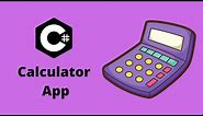 C# Calculator App Tutorial For Beginners and Intermediate Programmers | Visual Studio 2021 | Part 1