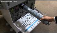 Training Replacing toner on a Ricoh Colour MFP MP C2003 MP C6003