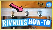 How to Install Rivnut Rivet Nut Nutserts WITH TOOL [Full Guide]