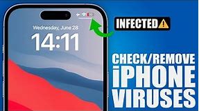 How to Check & Remove Viruses on iPhone ! ⚠️