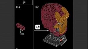 Lego Iron Man Helmet 76165 Instructions