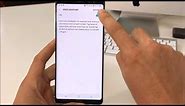 How to Disable / Turn OFF TalkBack on a Samsung Galaxy Note 8
