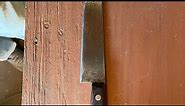 Dexter vintage chef knife restore