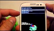 How to enter Android recovery & Factory reset the Galaxy S3
