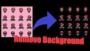 How to Remove Background from your sprite Easy way