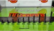 Baut L 2.5mm Hitam Black Hex Screw Sekrup Baud Skrup Screws - 10mm di LPComp | Tokopedia