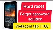 vodacom table hard reset | Vodacom tab forgot password