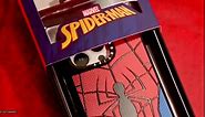 CASETiFY Impact iPhone 13 Pro Max Case [Spider-Man Co-Lab / 6.6ft Drop Protection] - Spider-Man Newspaper Sticker Case - Clear Black