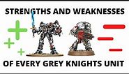 Strengths and Weaknesses for EVERY Codex Grey Knights Unit