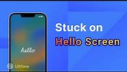 How to Fix iPhone Stuck on Hello Screen 2024