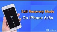 How to Exit/Leave Recovery Mode on iPhone 6/6s [2023 Free!!!]