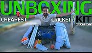 UNBOXING a New Cheapest Cricket Kit ( Full Size Kit ) | Detailed Review