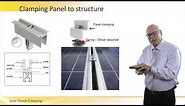 Solar Panels Clamping