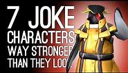 7 Fighting Game Joke Characters Who Are WAY Stronger Than They Look