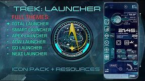 TREK: Launcher (Full themes, icon pack, and resources)