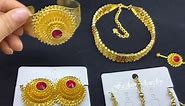 Ethiopian gold jewelry sets