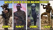 WHY DOES EVERY MILITARY BRANCH HAVE EOD? (EXPLOSIVE ORDNANCE DISPOSAL)