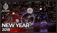 Cities across the world welcome 2018 | New year celebrations