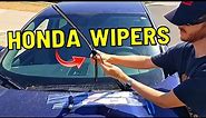 How To Replace Wiper Blades or Inserts on ANY Honda. Civic, CR-V, Accord, HR-V, Fit, Pilot, Odyssey