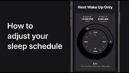 How to adjust your sleep schedule on iPhone, iPad, and iPod touch — Apple Support